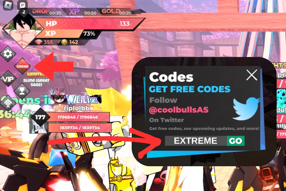 how to redeem promo codes: follow the steps in the provided screenshot.