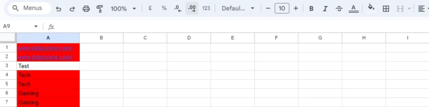 highlight duplicates in google sheets with conditional formatting